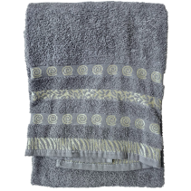 ХАВЛИЕНА КЪРПА WAVE ПАМ 30/50 400 СИВА