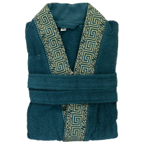 ХАЛАТ ЗА БАНЯ WAVE XL ТЮРКОАЗ