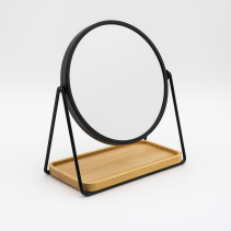 ОГЛЕДАЛО КОЗМЕТИЧНО BAMBOO BLACK 18.5/10/21СМ - Temax.bg ОГЛЕДАЛО КОЗМЕТИЧНО BAMBOO BLACK 18.5/10/21СМ