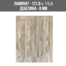 ЛАМИНИРАН ПАРКЕТ TM803 8ММ 198/1218/AC3 FORST