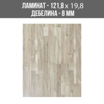 ЛАМИНИРАН ПАРКЕТ TM802 8ММ 198/1218/AC3 FORST