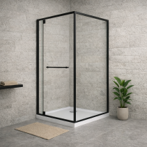 ДУШ КАБИНА 90/90/185 6ММ BLACK 512B БЕЗ