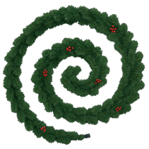 ГИРЛЯНД 30/270,ИМЕЛ , 50L/ЗЕЛЕН МАТ/3AA