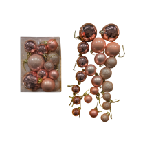 ТОПКИ ЗА ЕЛХА 3-6СМ 22БР РОЗОВИ