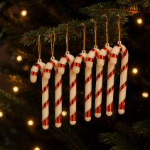 ДЕКОРАЦИЯ ЗА ЕЛХА БАСТУНЧЕ 6БР 12/4СМ