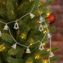 ГИРЛЯНД ЗА ЕЛХА ЗВЪНЧЕТА PVC 2.7М