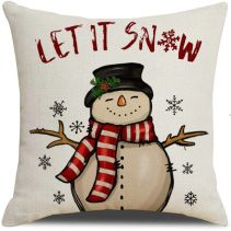 КАЛЪФКА ДЕКОР ВЪЗГЛАВНИЦА 45/45 СНЕЖКО