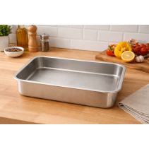 ТАВА ПРАВОЪГЪЛНА ИНОКС 45/35/10СМ