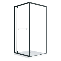 ДУШ КАБИНА 80/120/190 6ММ BLACK 512B БЕЗ