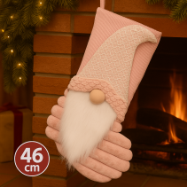 ЧОРАП ЩАСТЛИВКО 46СМ РОЗОВ