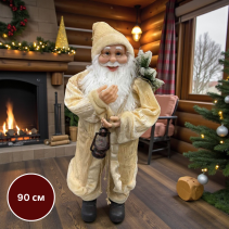 ДЯДО КОЛЕДА ФИГУРА 90 СМ ЗЛАТИСТА
