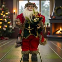 ДЯДО КОЛЕДА ФИГУРА 60 СМ, ЧЕРВЕНА