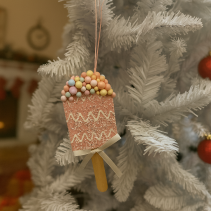 ДЕКОРАЦИЯ ЗА ЕЛХА 17СМ