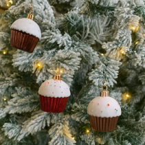 ДЕКОРАЦИЯ ЗА ЕЛХА 6БР 6.5/5.5СМ