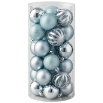 ТОПКИ ЗА ЕЛХА 6СМ 24БР СИН МИКС