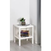 ЕТАЖЕРКА PVC SMART 38/33/45СМ WHITE