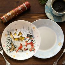 КОМПЛЕКТ ЧИНИИ АРКОПАЛ 18СМ XMAS SNOW 4БР