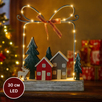 ДЕКОРАЦИЯ КОЛЕДНА 30СМ SWEET HOME