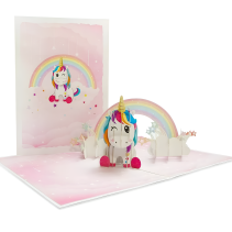 КАРТИЧКА KIRIORI POP UP3D ЕДНОРОГ