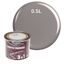 ЕМАЙЛЛАК 3В1 PASTELO СИВ 0.5Л