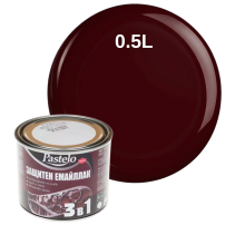ЕМАЙЛЛАК 3В1 PASTELO ТЪМНОКАФЯВ 0.5Л - Temax.bg ЕМАЙЛЛАК 3В1 PASTELO ТЪМНОКАФЯВ 0.5Л