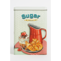 КУТИЯ МЕТАЛНА COFFEE 12/8/18.5СМ БЯЛА - Temax.bg КУТИЯ МЕТАЛНА COFFEE 12/8/18.5СМ БЯЛА