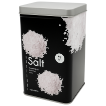 КУТИЯ МЕТАЛНА SALT 10.6/10.6/18.3CM - Temax.bg КУТИЯ МЕТАЛНА SALT 10.6/10.6/18.3CM