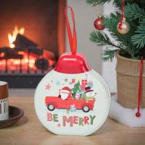 КУТИЯ МЕТАЛНА XMAS BE MERRY 13/12/4СМ