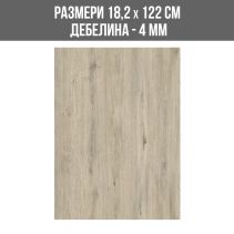 ВОДОУСТОЙЧИВ SPC11 4MM+1MM182/1220/AC4/V