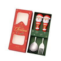 ПРИБОРИ XMAS ДЯДО КОЛЕДА К-КТ 2 БР