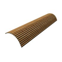 ПАНЕЛ АКУСТИЧЕН ГЪВКАВ 60.5*1.4*260CM ЦВЯТ КЕХЛИБАРЕН ДЪБ H643