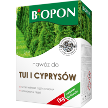 ТОР BIOPON ЗА ТУИ И КИПАРИСИ 1КГ
