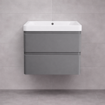 ДОЛЕН ШКАФ ЗА БАНЯ LILY - PVC, СТЕНЕН, 60/46/52 СМ