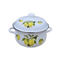 ТЕНДЖЕРА ЕМАЙЛИРАНА APETITO 22СМ ЛИМОНИ