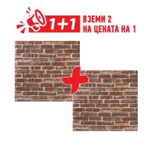 САМОЗАЛЕПВАЩО ПАНО 3D ЕФЕКТ HOME 77/70/0,5CM BRICK C5