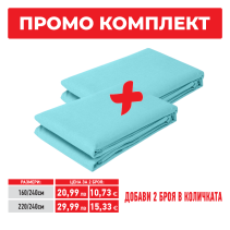 ЧАРШАФ ДОЛЕН 220/240 РАНФОРС WAVE ТЮРКОАЗ