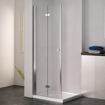 ПРЕГРАДЕН ПАРАВАН 120/200 СМ ПРОЗРАЧНО СТЪКЛО - 6 ММ