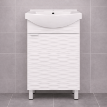 ШКАФ ЗА БАНЯ LINES 50СМ PVC СТОЯЩ