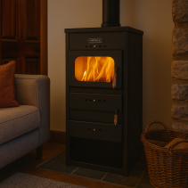 КАМИНА МЕТАЛИК КЛАСИК 10KW 45,5/41,5/88