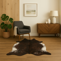 КИЛИМ COW HIDE 120/150CM КАФЯВ