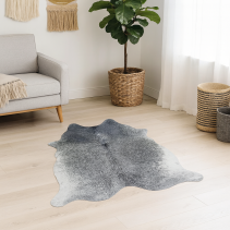 КИЛИМ COW HIDE 120/150CM СИВ