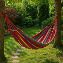 ХАМАК ДВОЕН BALI 200/150СМ ПАМУК РАЙЕТА