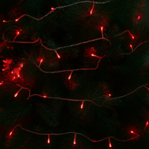 ОСВЕТЛЕНИЕ 200LED 20M 220V ЧЕРВЕНА СВ.