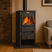 КАМИНА КУПРО ЛУКС МЕТАЛЕН ПЛОТ 8.4KW