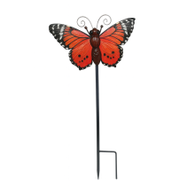 ДЕКОРАЦИЯ ПЕПЕРУДА МЕТАЛ ЧЕРВЕНА 78СМ