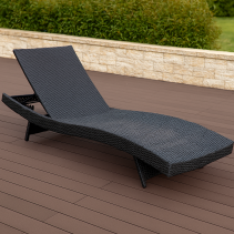 ШЕЗЛОНГ РАТАН CORSICA 203/71/38СМ