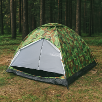 ЧЕТИРИМЕСТНА ПАЛАТКА 200/200/120 СМ КАМУФЛАЖ