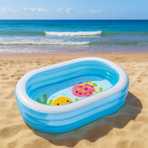 НАДУВАЕМ ДЕТСКИ БАСЕЙН SEA FRIENDS 163/107/46 СМ