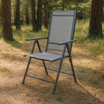 СГЪВАЕМ СТОЛ СЪС 7 ПОЗИЦИИ 56/71/106 СМ АНТРАЦИТ