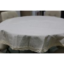 ПОКРИВКА ЗА МАСА ДАНТЕЛА D130СМ MOKA